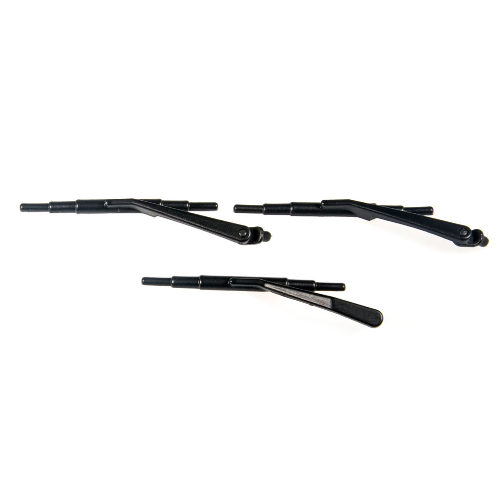 upgrade parts 1 Set Black Body Shell Parts Rubber Wiper for Axial SCX10 90046 90047 D90 1/10 RC Crawler Car