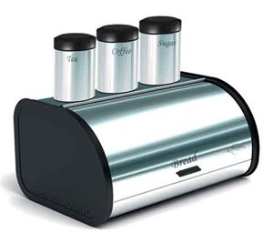 سرویس جای نان با سه عدد قوطی بیضی