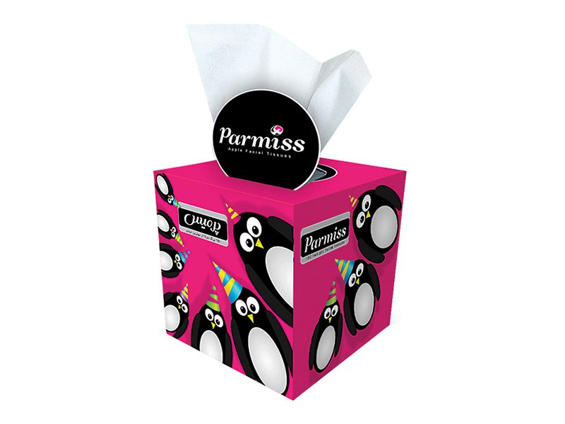 200 cubic sheets of tissue paper