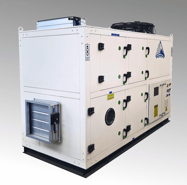 Air cooled unit package