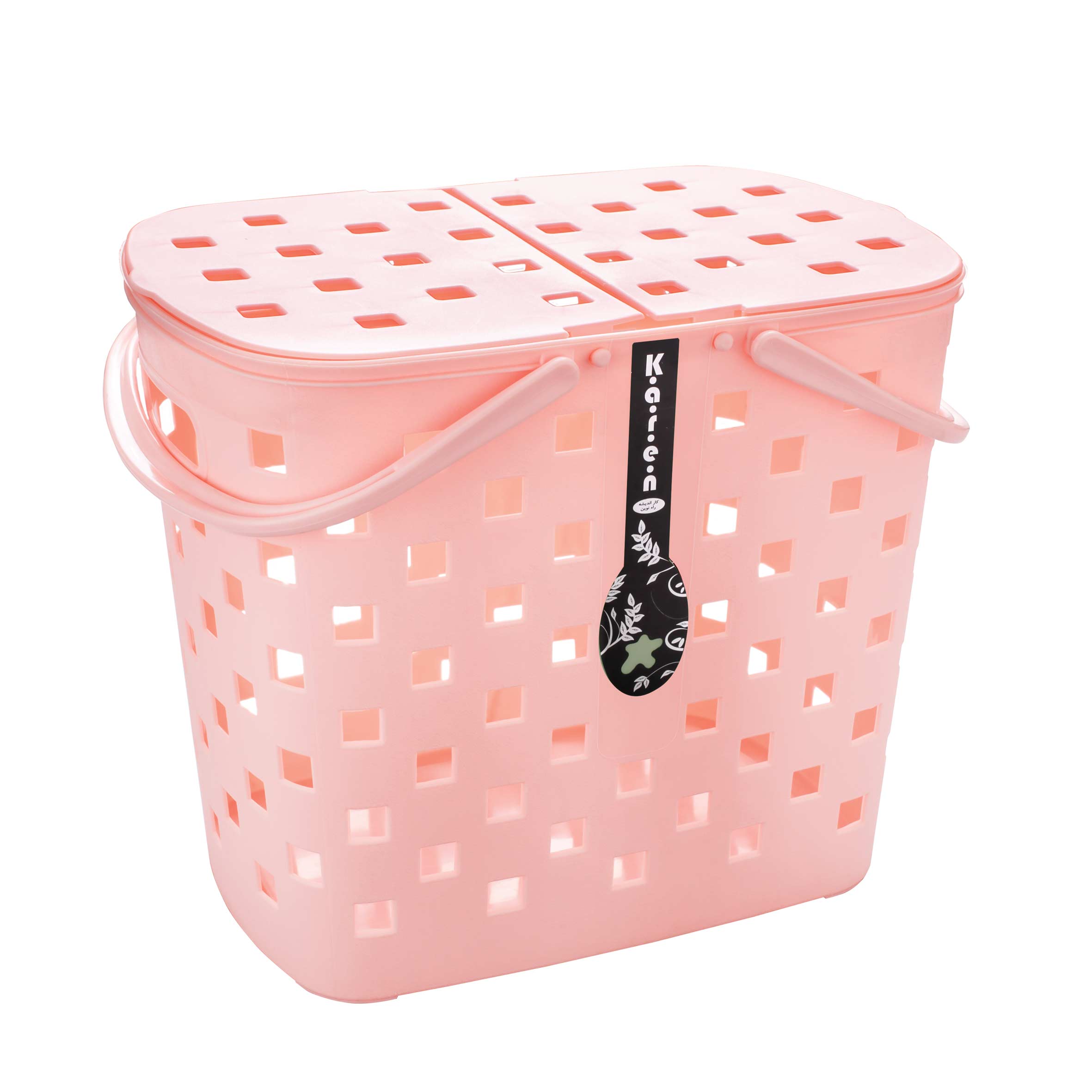 سبد سفری بزرگ تاپیک درب دار کد 211