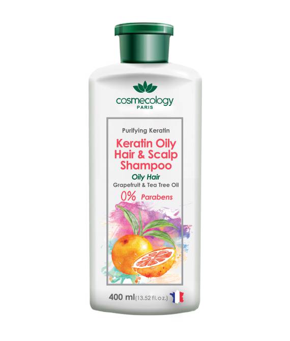 Keratin Shampoo to control oily scalp (paraben free)