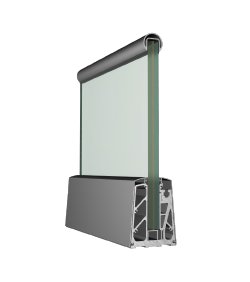 سیستم نرده شیشه‌ای