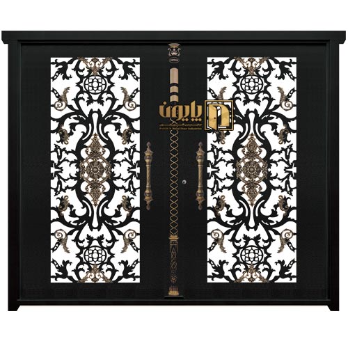 درب فرفورژه پارکینگ مدل 005 پایون