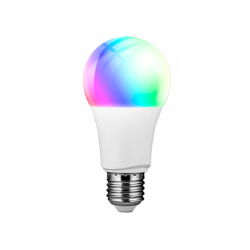 لامپ LED رنگارنگ RGBW کنترل از راه دور 10 وات