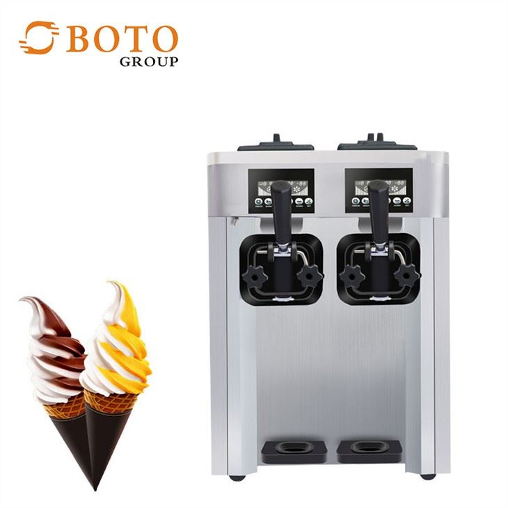 فروش دستگاه بستنی نرم تجاری استیل BT-D36T با پمپ هوا