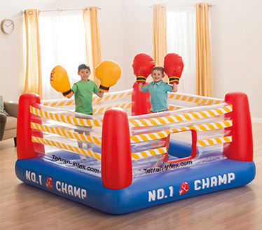 رینگ بوکس بادی آپارتمانی تشک جامپینگ