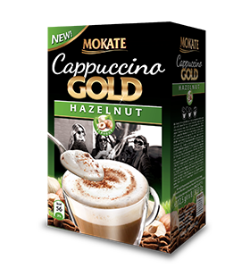 کاپوچینو گلد 8 عددی با طعم فندق موکات