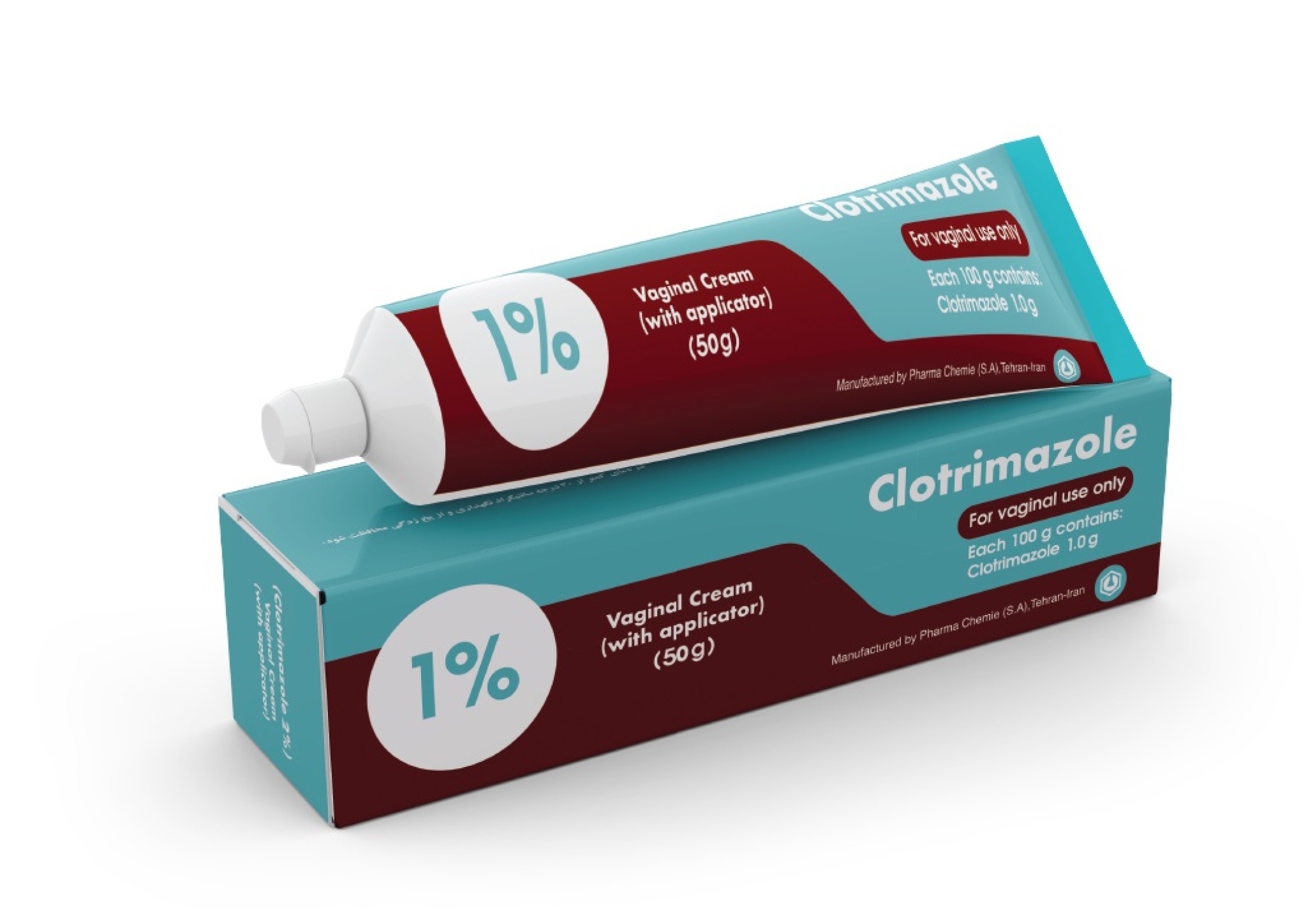 کرم کلوترمازول 1 درصد(واژینال) - Clotrimazole Cream