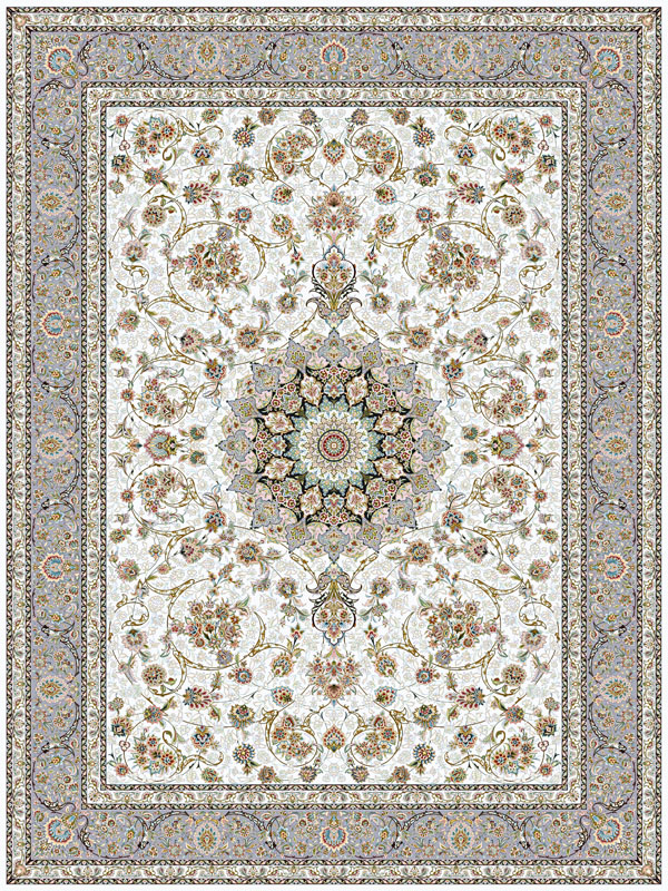 فرش 1200 شانه طرح بهشت