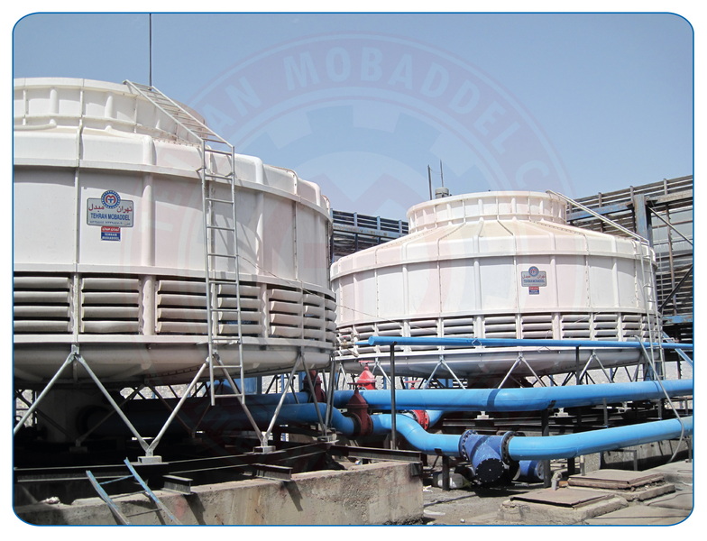 برج خنک کن فایبر گلاس (مدار باز و مدار بسته)