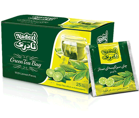 چای سبز کیسه ای ممتاز با لیمو