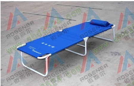 Disaster relief dedicated folding bed
