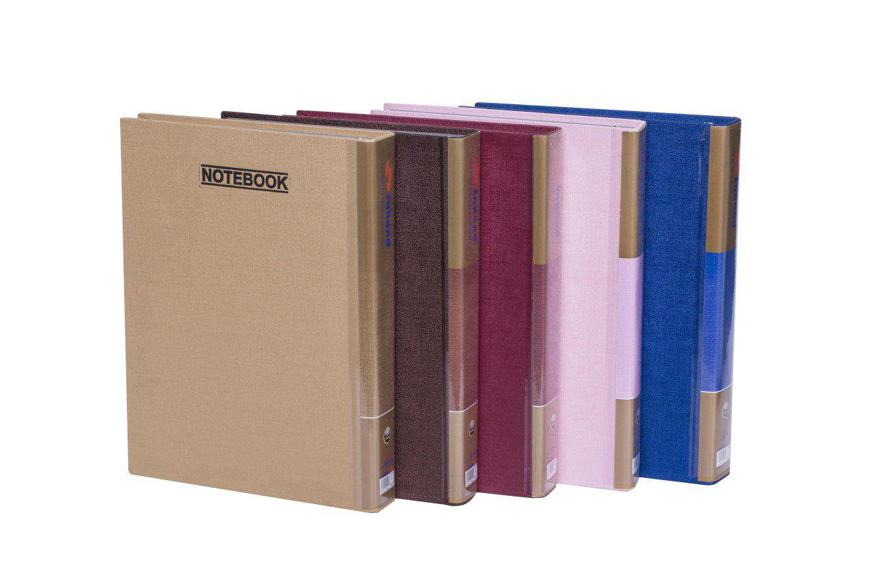 دفتر کلاسوری جلد سخت قفل پلاستیکی گالینگور ۱۰۰ برگ