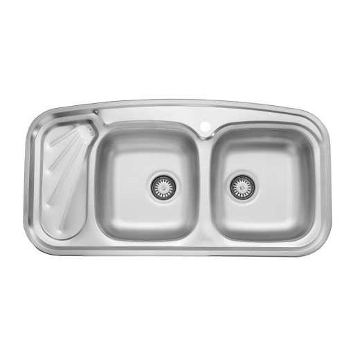 سینک دو لگنه فانتزی 200 توکار