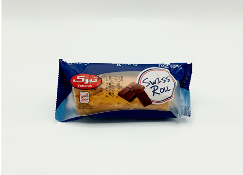 رول کيک 75 گرمي کاکائو