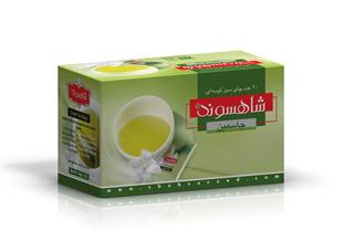 چای کیسه ای سبز جاسمین پوشش دار