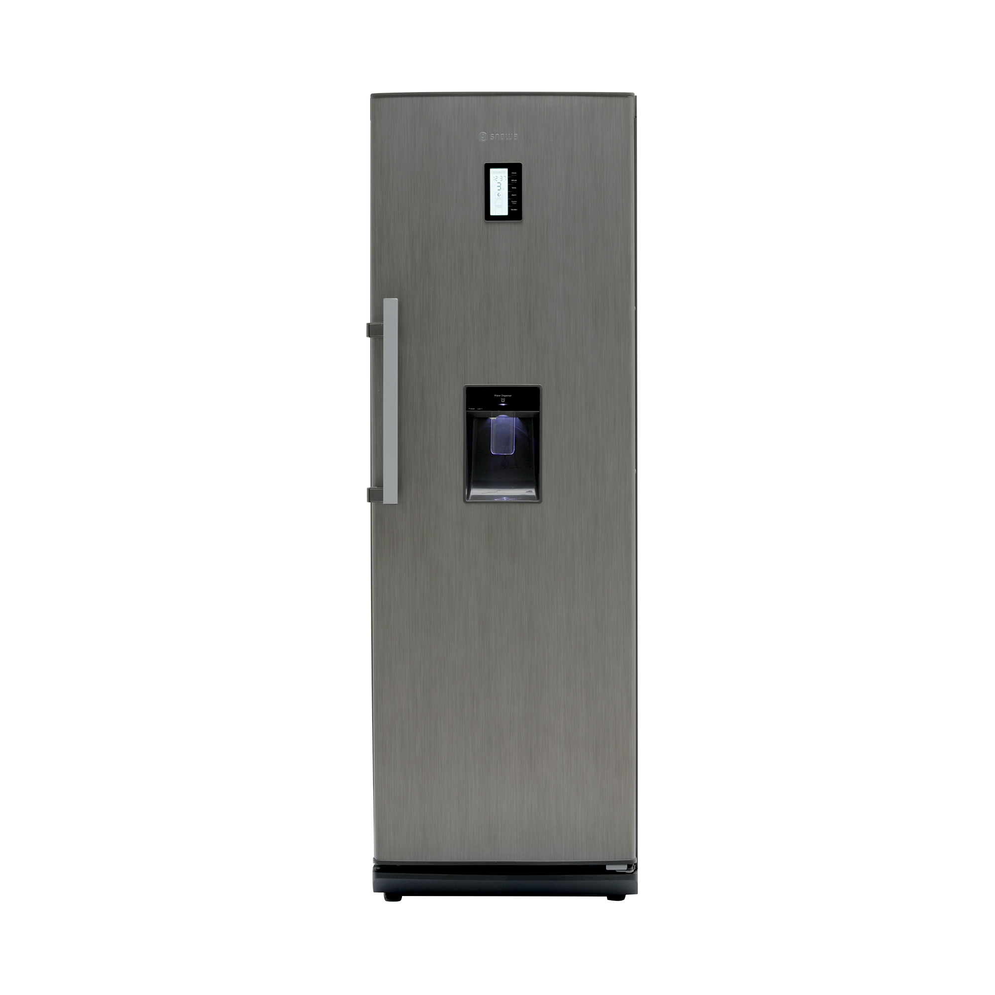 SD New Queen Snowa single door titanium refrigerator