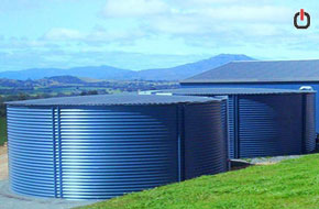 Galvanized water storage tank (prefabricated)