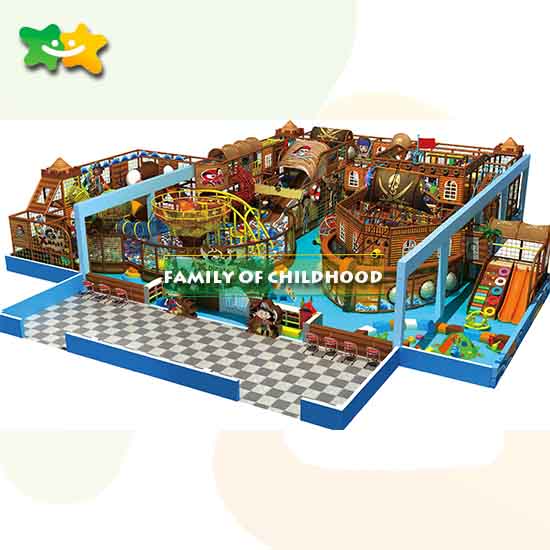 2018 pirate series indoor playground equipment for big amusement park