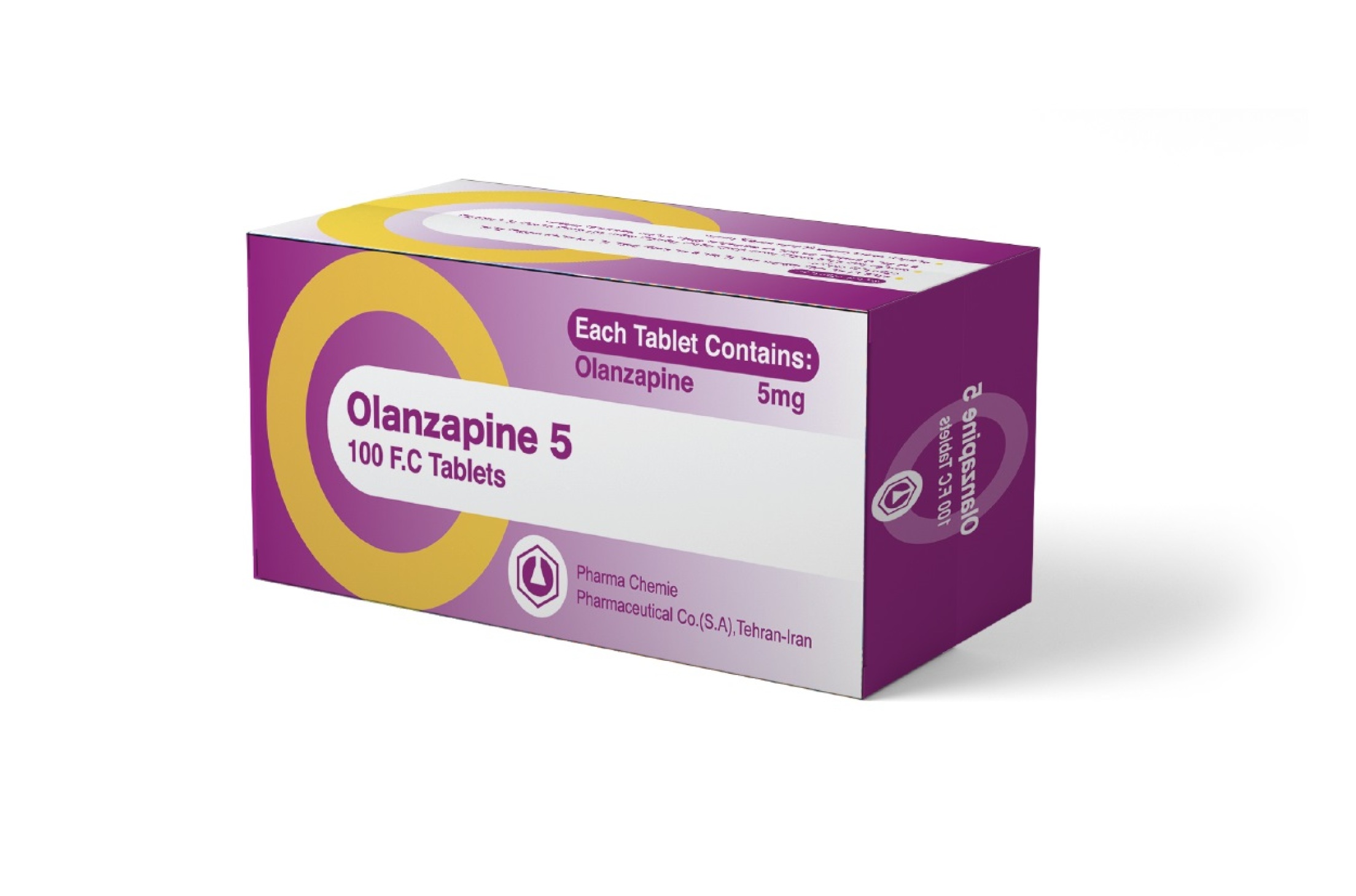 قرص الانزاپین ۵ (5 Olanzapine)
