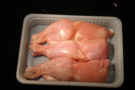 شنیسل ران مرغ ساده