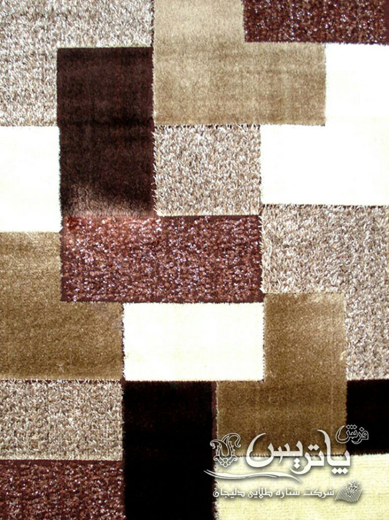 فرش چوبین قهوه‌ای ۲۰۰ شانه