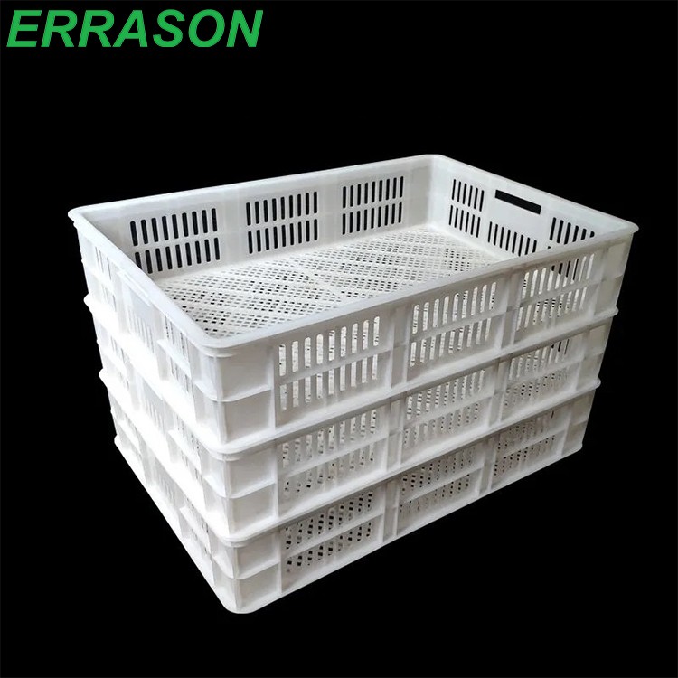 Direct Factory Plastic Stackable Poultry Live Chicken Transport Crate Cage