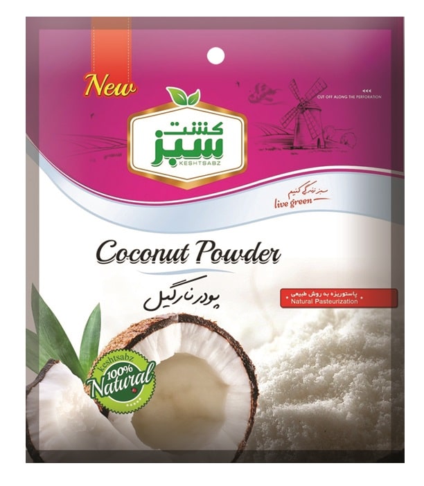 پودر نارگیل 50 گرم آویز