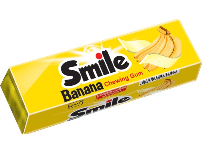 آدامس استیک اسمایل موزی