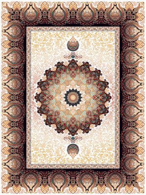 فرش 700 شانه طرح ماهور