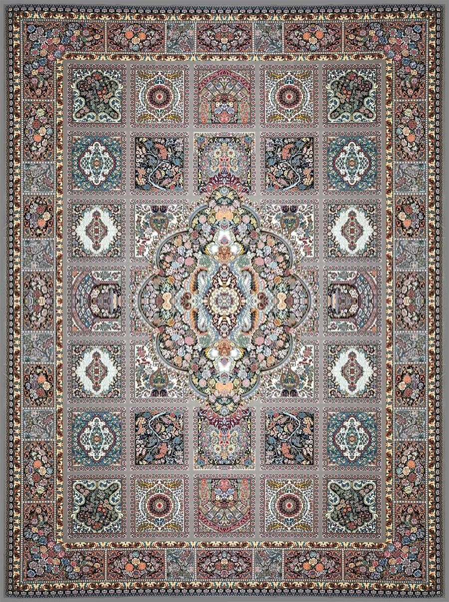 طرح 44002 زمینه ترمه ابریشم