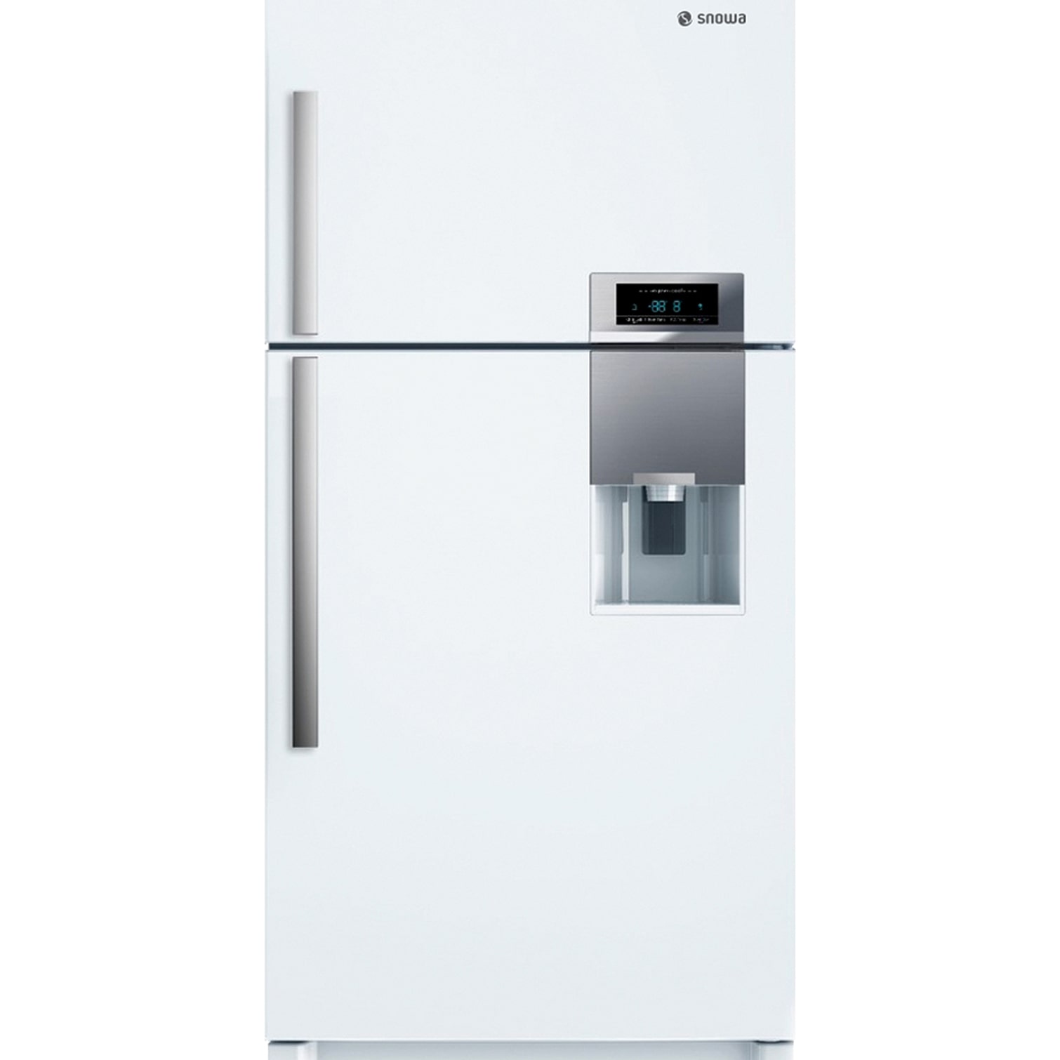 TMF New Murano snow white glossy refrigerator