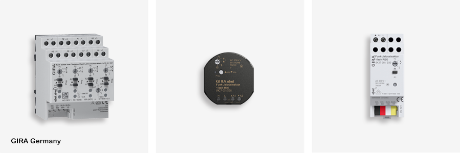 فعال‌سازهای پرده/ کرکره برقی سیستم خانه هوشمند بی‌سیم