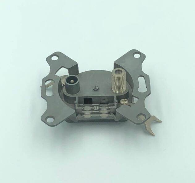 2 سوراخ تلویزیون 5-2450 مگاهرتز + پریز دیواری SAT (SHJ-TWS012)