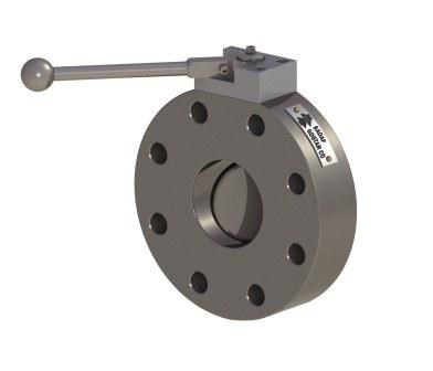 Wafer type butterfly valve