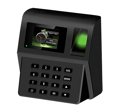 دستگاه حضور و غیاب اثر انگشتی مدل آریا