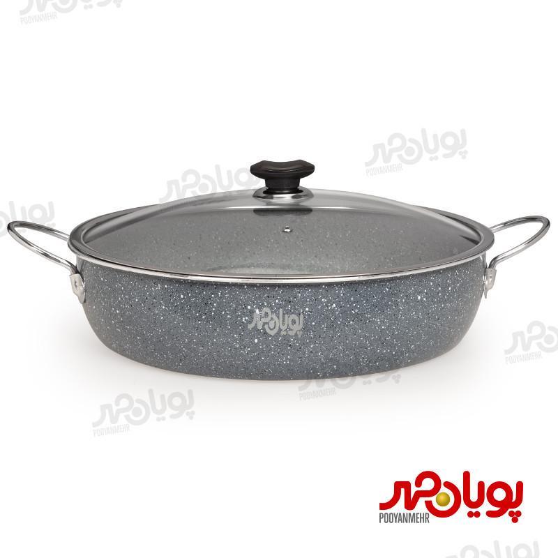 تابه تفلون نچسب مریسا درب پیرکس