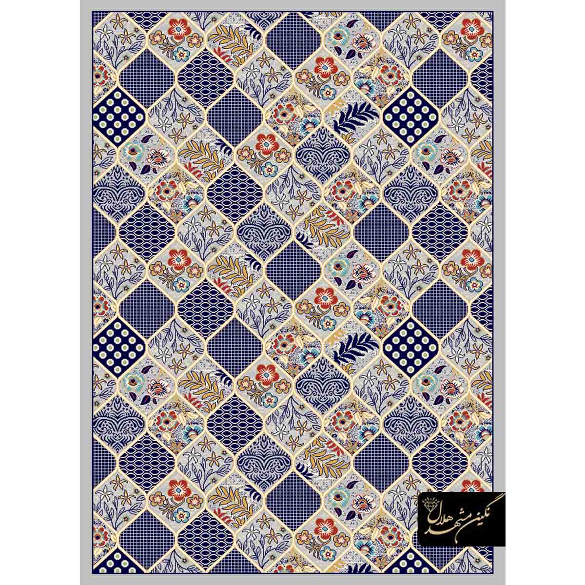 گلیم ماشینی 320 شانه طرح فانتزی