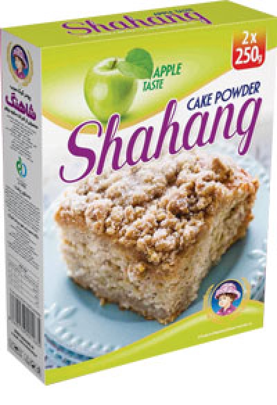 پودر کیک سیب