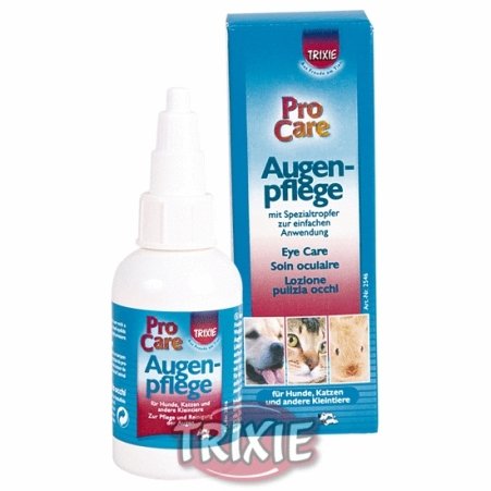 Eye drops for dogs with light hair
