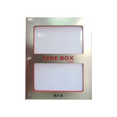 F110 single door metal fire extinguisher box