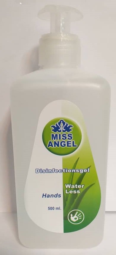 Disinfectant gel 70%, aromatic alcohol, aloe vera extract and glycerin, 500 ml Pumpi Medical