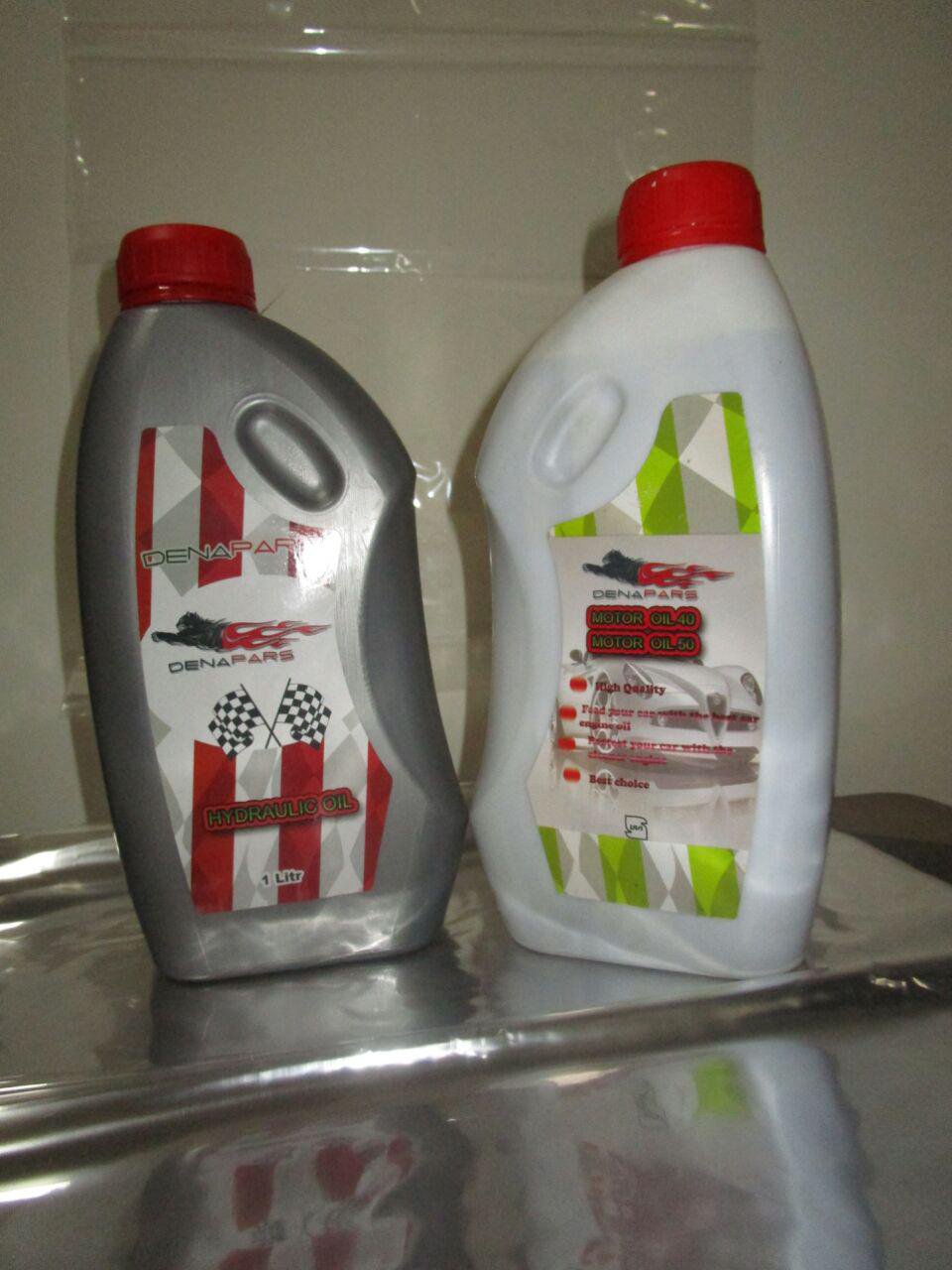 40 oil in a one-liter container