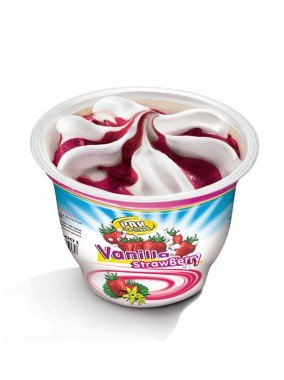 ظرفی وانیل توت فرنگی