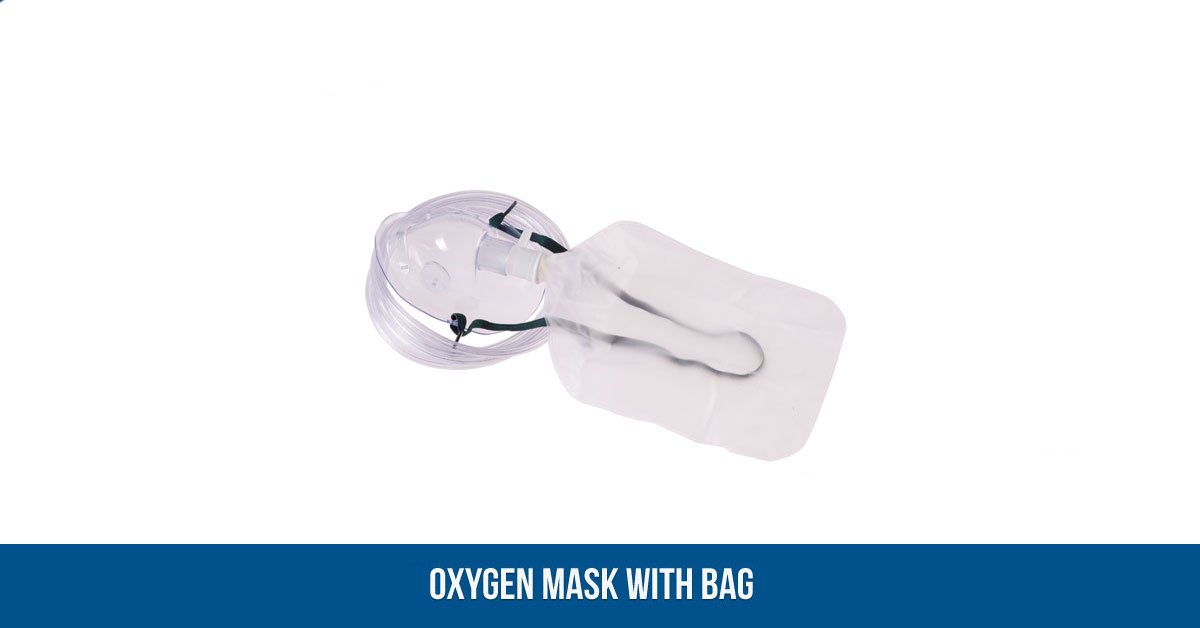 Breathable oxygen mask