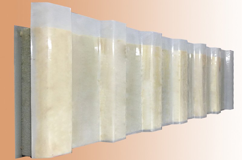 Anti-acid sandwich panel