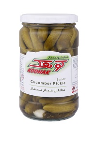 خیار شور ممتاز جار 700 گرمی