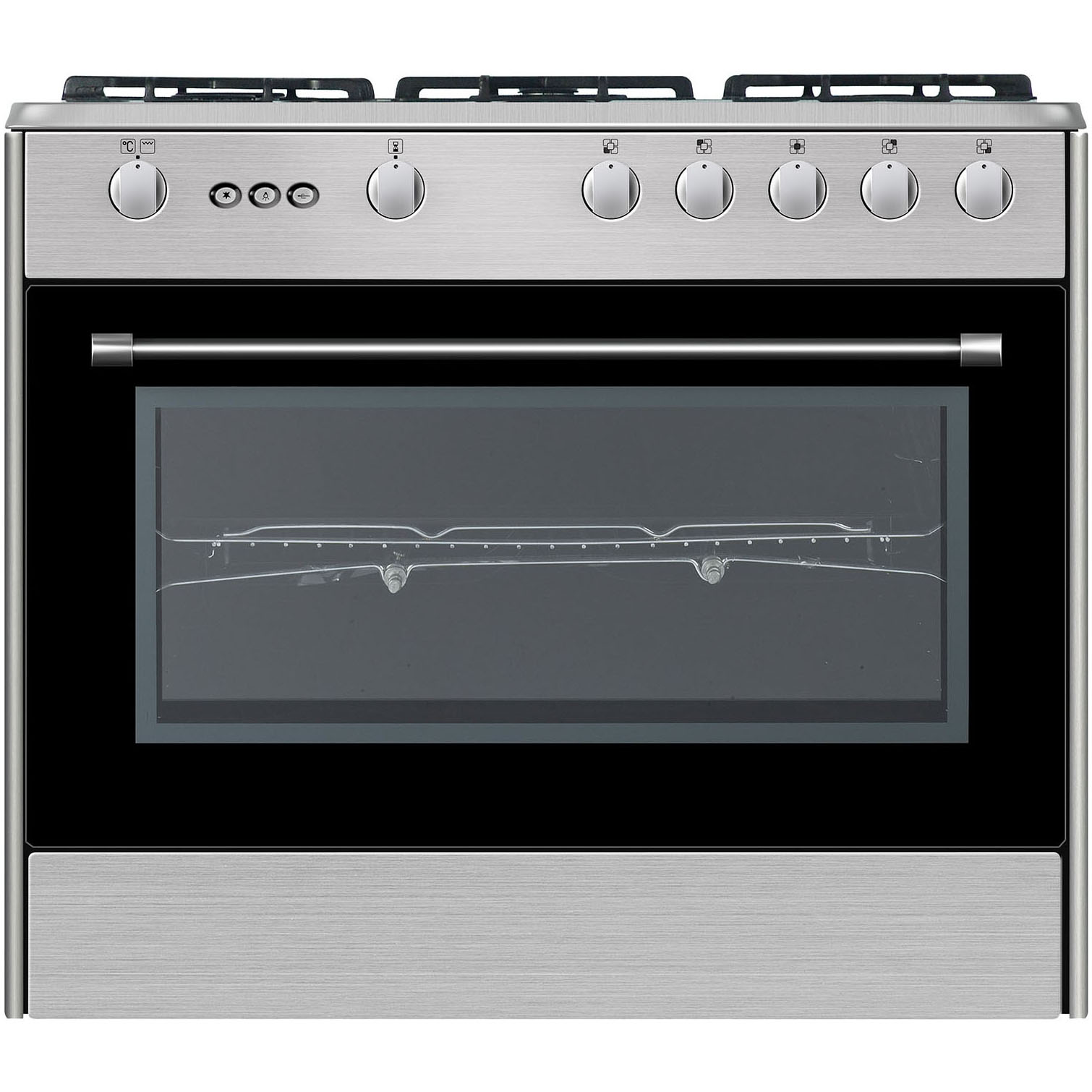 Romina ECO series silver gas stove