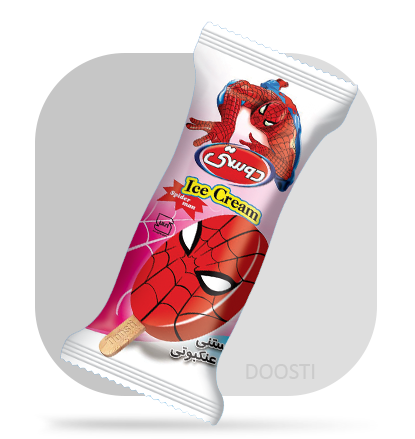 بستنی مرد عنکبوتی